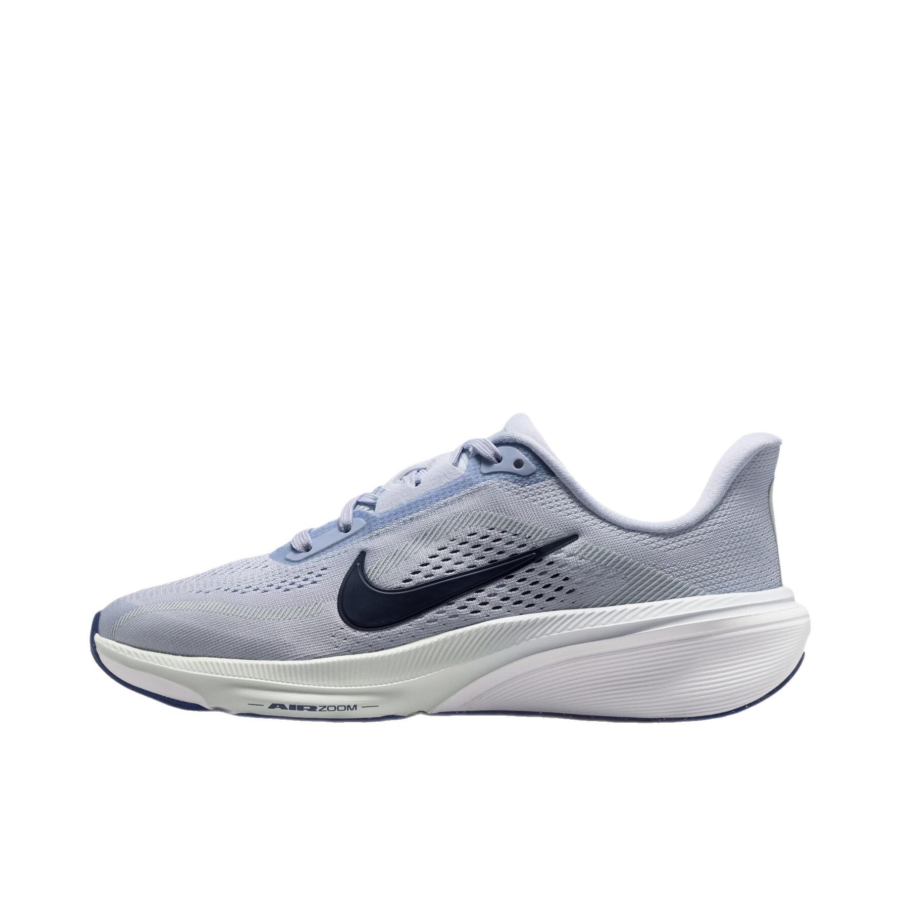 推荐商品：Nike Pegasus 飞马 42 跑鞋 缓震回弹舒适 大童/足球灰/空间蓝/足球灰/微绿色