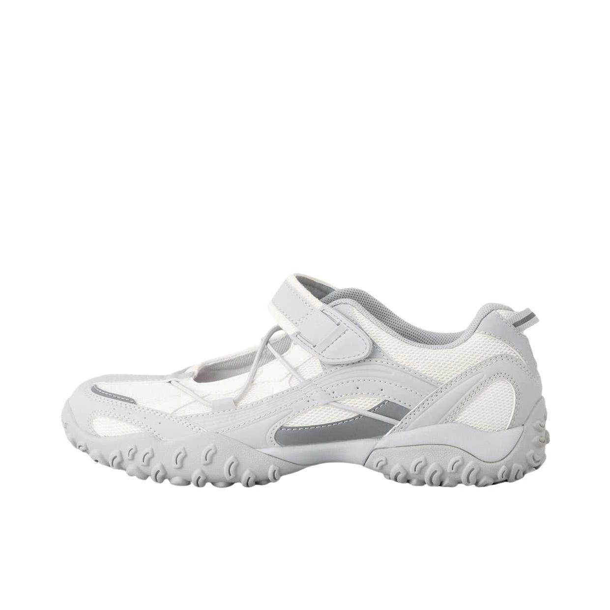 推荐商品：FILA/斐乐 Eshape 柔软 防滑 耐磨 低帮 玛丽珍 运动休闲鞋 女款/白色/灰色