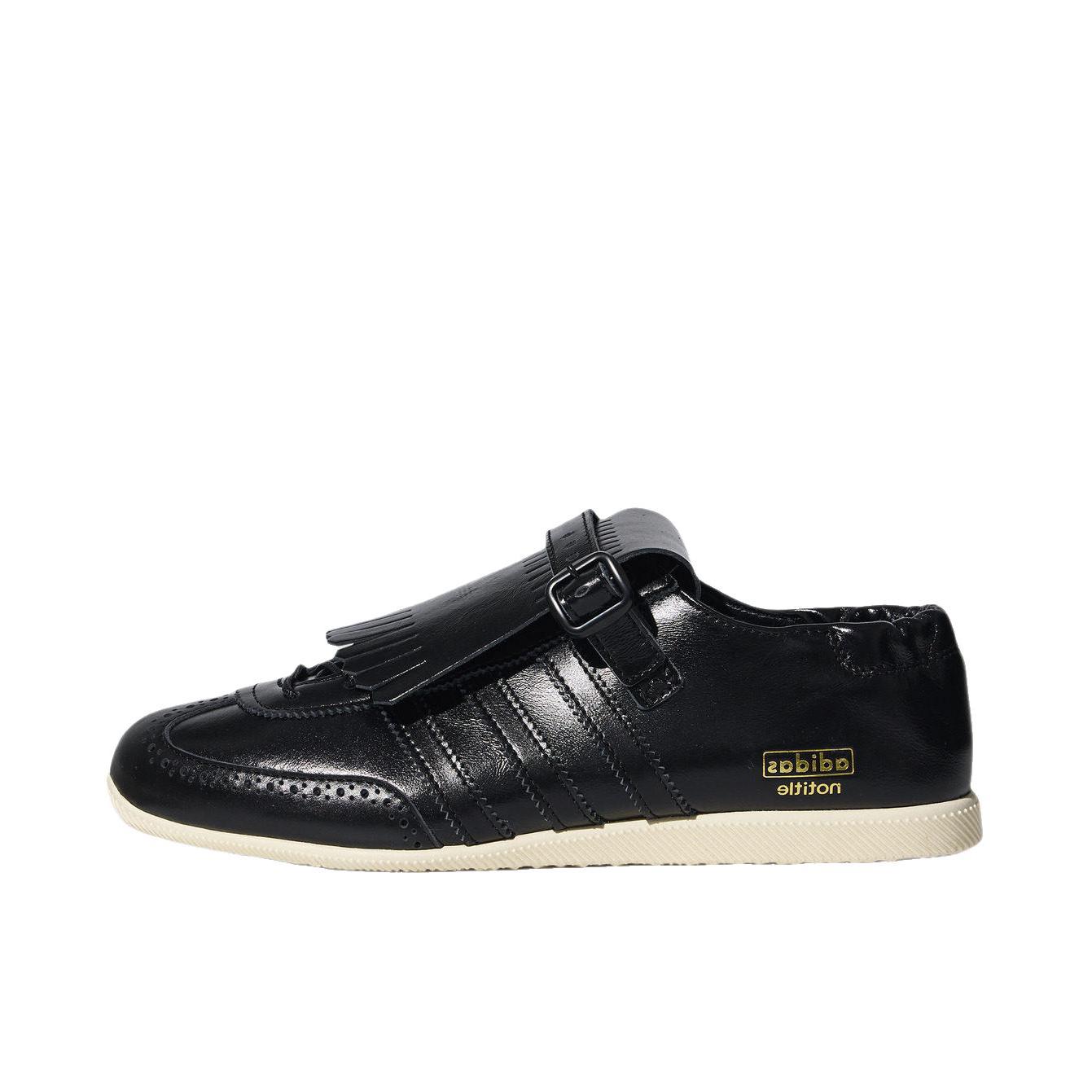 推荐商品：【王鹤棣同款】 adidas Originals CHANGLE T头鞋 运动休闲鞋 薄底轻便舒适百搭复古 NOTITLE联名联名/黑色/乳白色