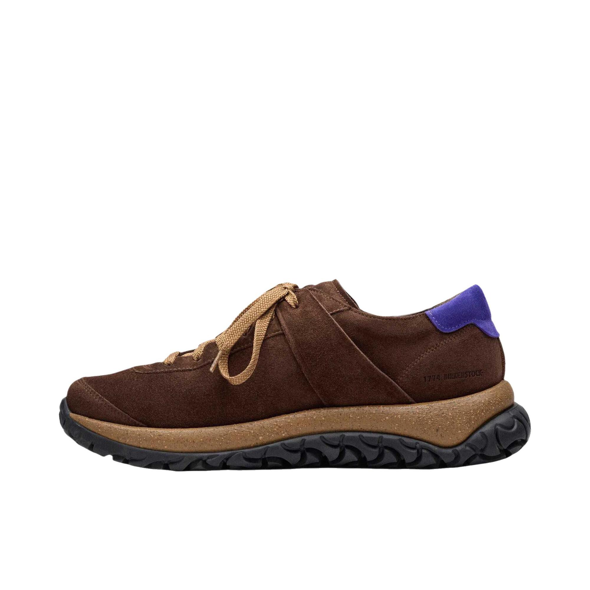 推荐商品：Birkenstock GOERLITZ 1774 运动休闲鞋 百搭系带低帮宽版 栗色