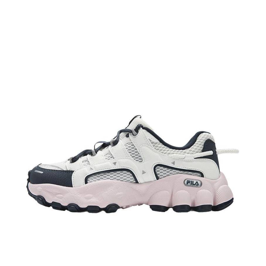 推荐商品：FILA/斐乐 ORIGINALE PILA 老爹鞋 个性复古运动风休闲 女款/雾霾灰/雪白