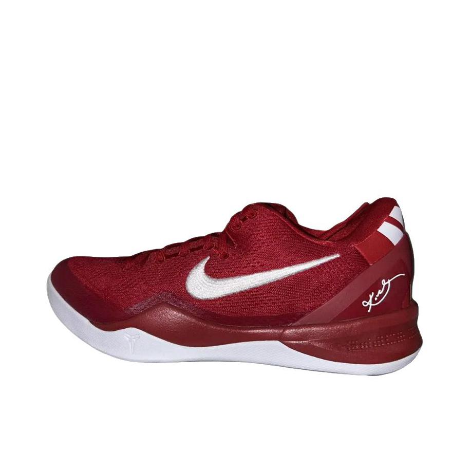 推荐商品：Nike Kobe 8 篮球鞋 抗扭实战训练防滑耐磨舒适百搭低帮 深红色