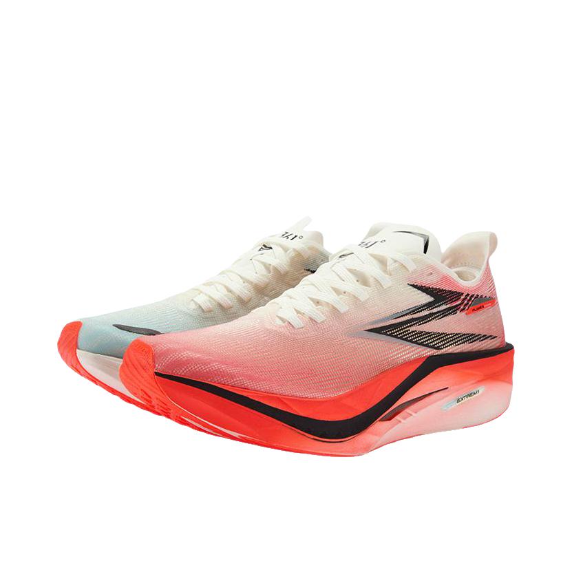 推荐商品：361度 飞燃5.0 future 跑鞋 碳板短跑减震回弹全掌考测马拉松防滑竞速训练体测比赛 鸳鸯/反转