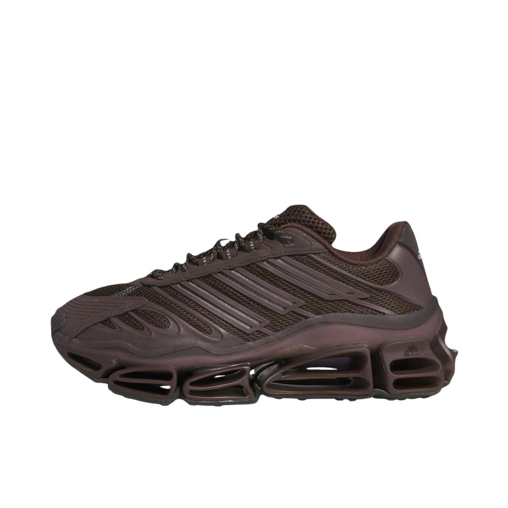 推荐商品：adidas MEGARIDE AG 跑鞋 防滑耐磨时尚休闲 酒红色