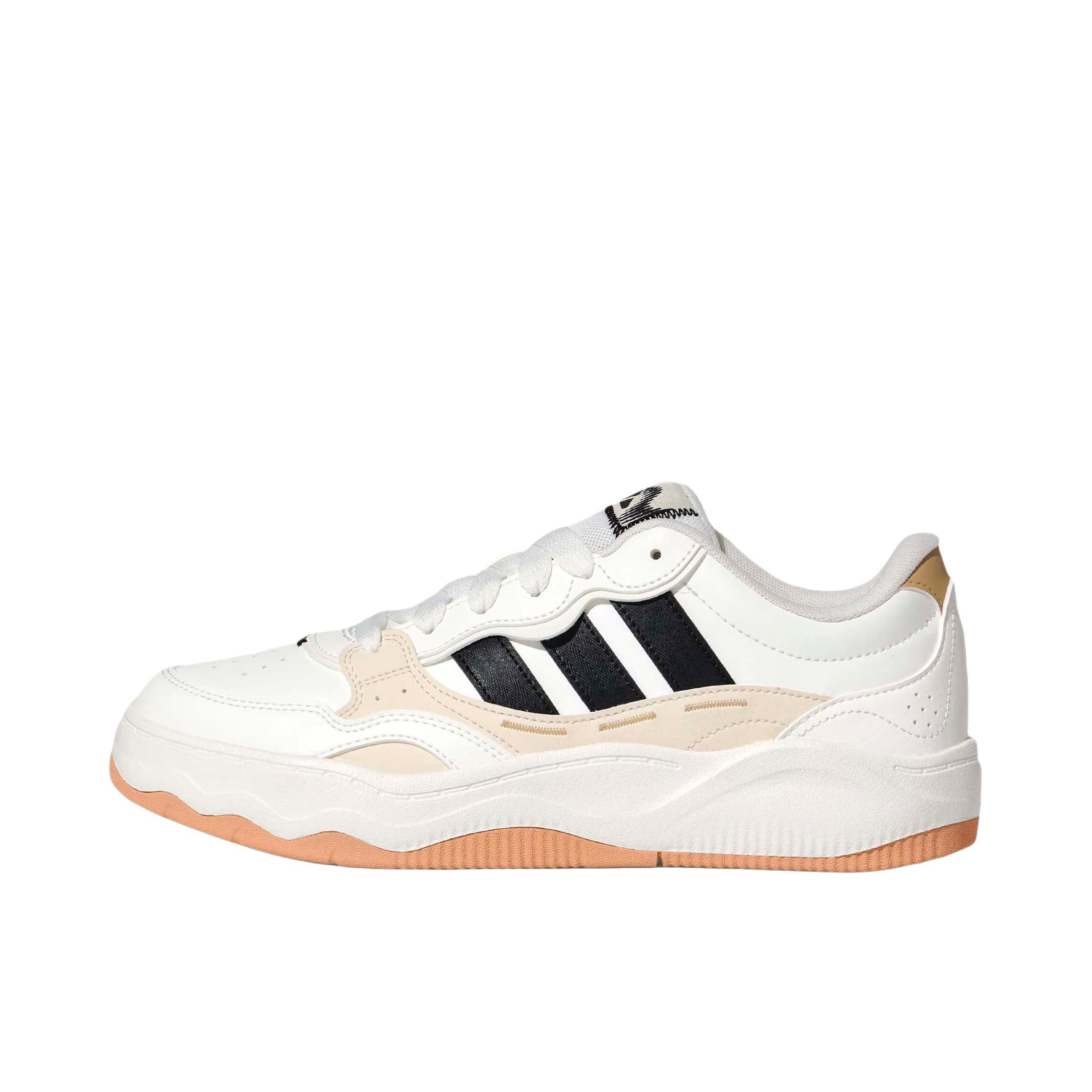 推荐商品：adidas Lite Shuffle 板鞋 时尚舒适运动潮流缓震回弹贴合增高防滑 亮白色/奇妙白/黑色