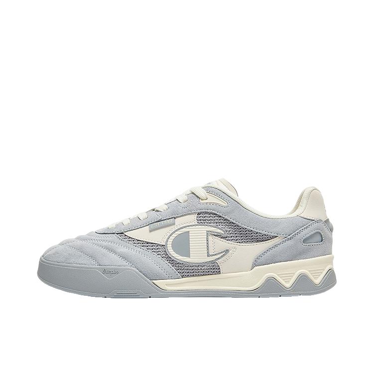 推荐商品：Champion/冠军 Campus Trainer 板鞋 百搭低帮系带圆头 极致灰/奶白
