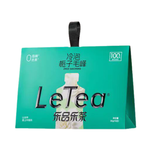 推荐商品：乐品乐茶 冷泡 栀子毛峰 盒装