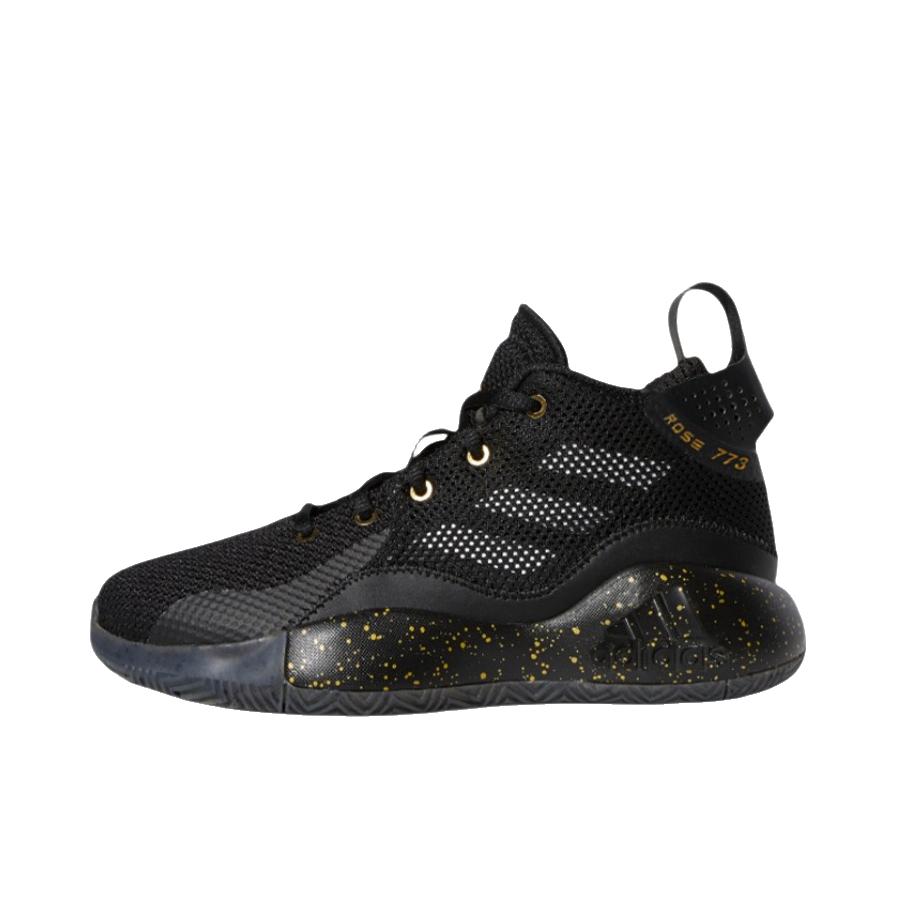 推荐商品：adidas D Rose 773 篮球鞋 实战耐磨舒适防滑 黑色/金色