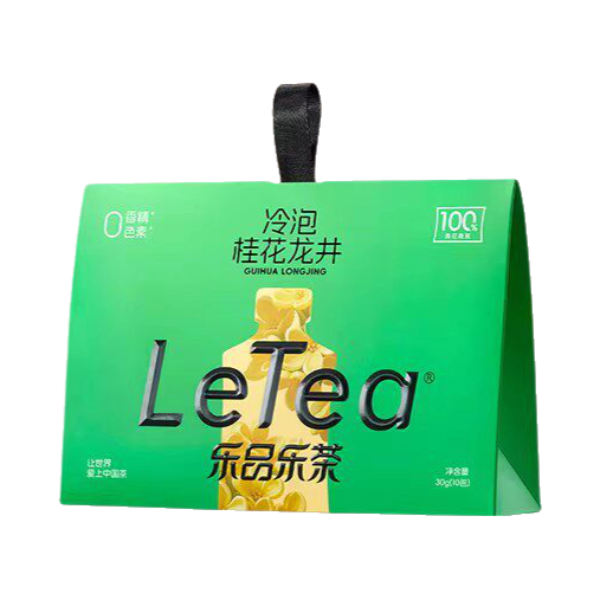 推荐商品：乐品乐茶 冷泡 桂花龙井 盒装