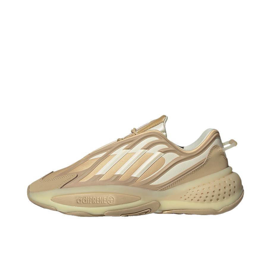 推荐商品：adidas originals Ozrah 运动休闲鞋 缓震回弹防滑耐磨舒适透气轻便百搭复古织物 米白/米黄/浅棕
