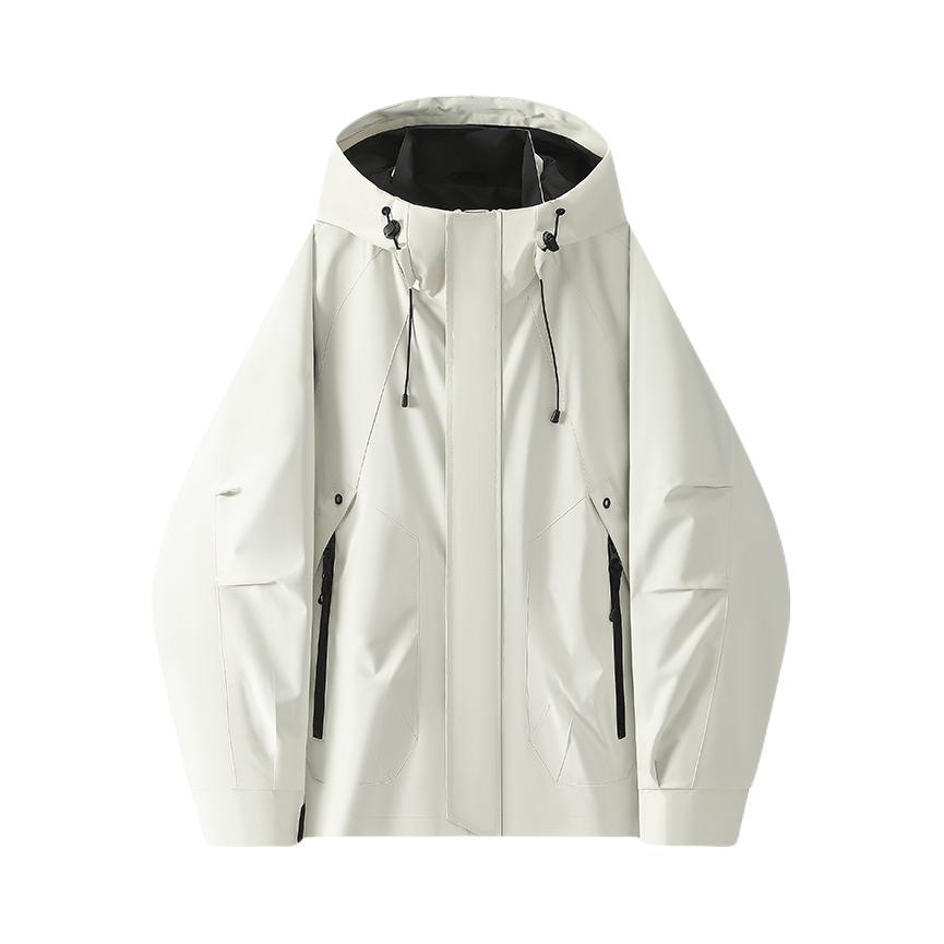 推荐商品：半派 防风三合一加绒内胆冲锋衣 女装 25688 茶杏