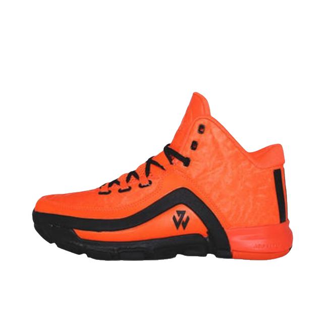 推荐商品：adidas J Wall 2 篮球鞋 复古包裹性织物简约百搭减震透气 Halloween 橙黑