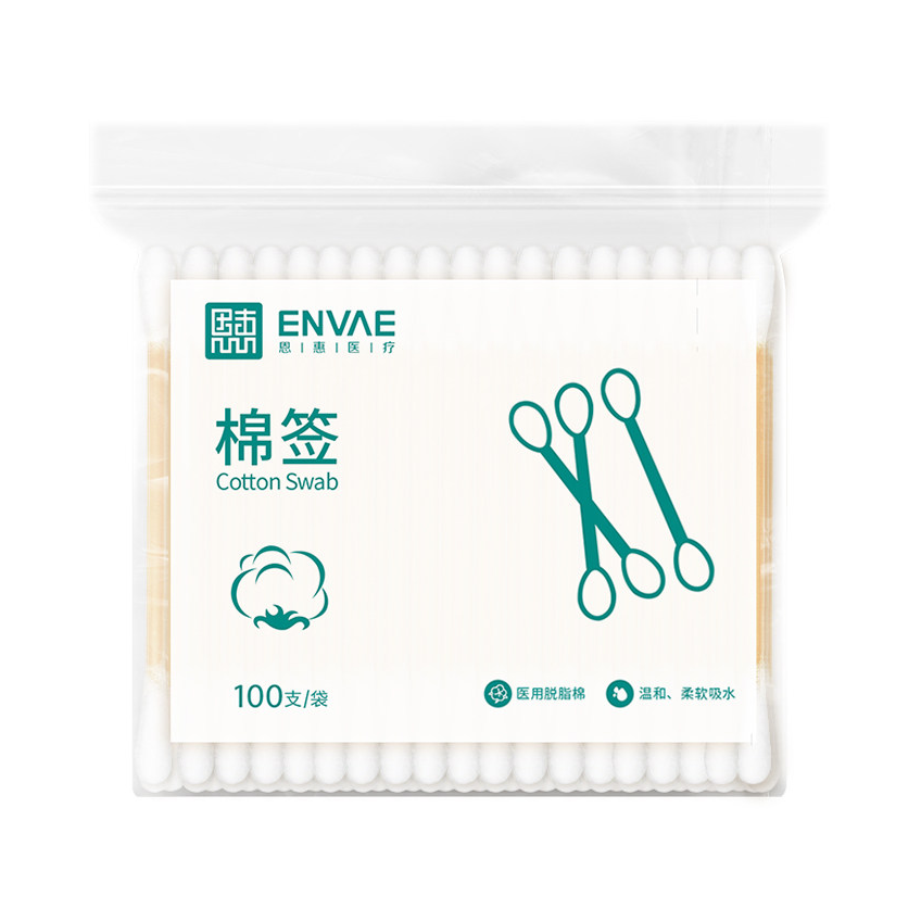推荐商品：ENVΛE/恩惠医疗 双头款 棉签 袋装