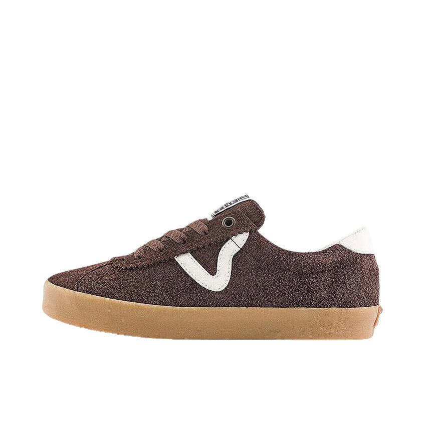 推荐商品：Vans/范斯 Sport 板鞋 舒适防滑耐磨软底T头牛筋底百搭时尚复古休闲轻便薄底 棕色  