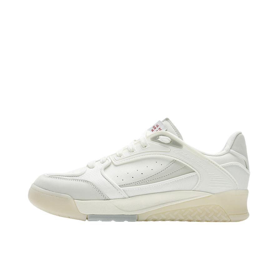 推荐商品：【王阳同款】 FILA/斐乐 OLIVE 桂冠鞋 板鞋 软底百搭系带厚底轻便复古 雪白色/古白色