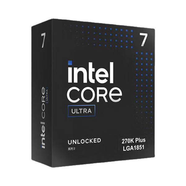 推荐商品：Intel/英特尔 Ultra7-270K Plus 酷睿Ultra二代 CPU处理器 36MB智能高速缓存 日常办公 电竞娱乐
