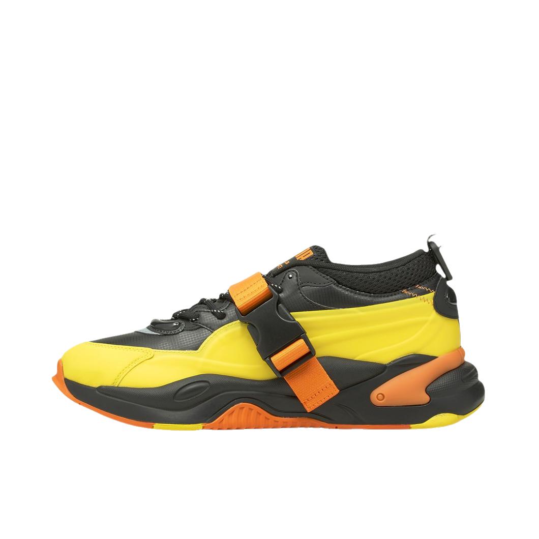推荐商品：Puma/彪马 RS-2K 运动休闲鞋 潮流百搭复古缓震回弹防滑耐磨网面透气舒适织物 Central Saint Martins限定/黑色/黄色