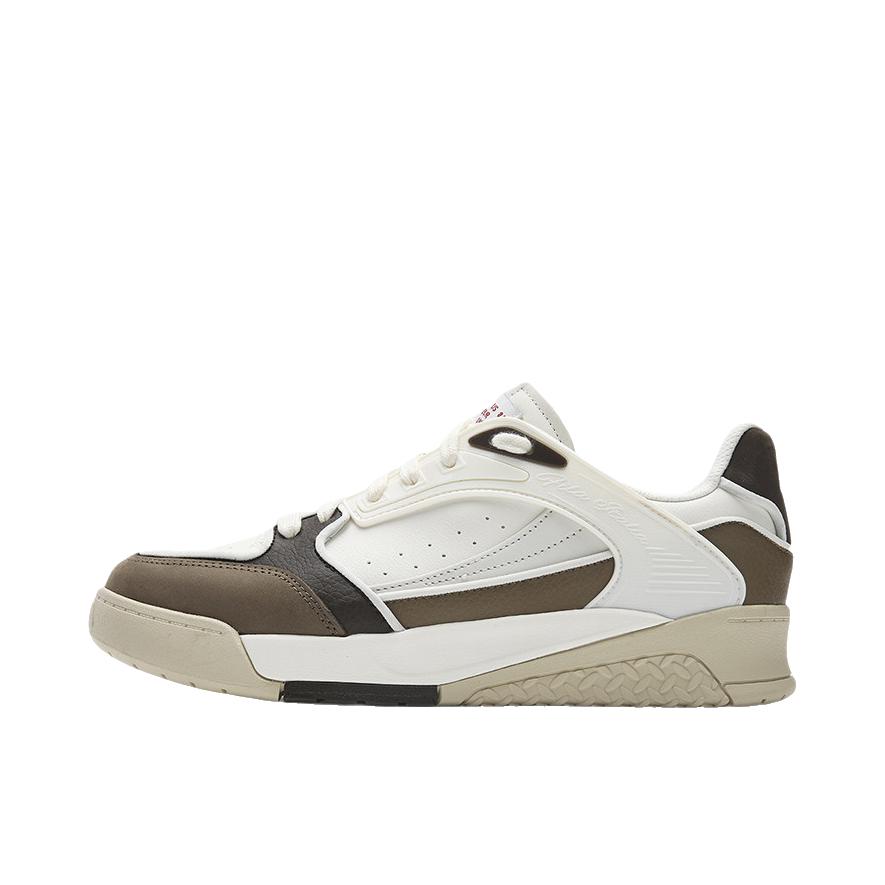 推荐商品：【王阳同款】 FILA/斐乐 OLIVE 桂冠鞋 板鞋 软底百搭系带厚底轻便复古 奶白色/麦芽棕