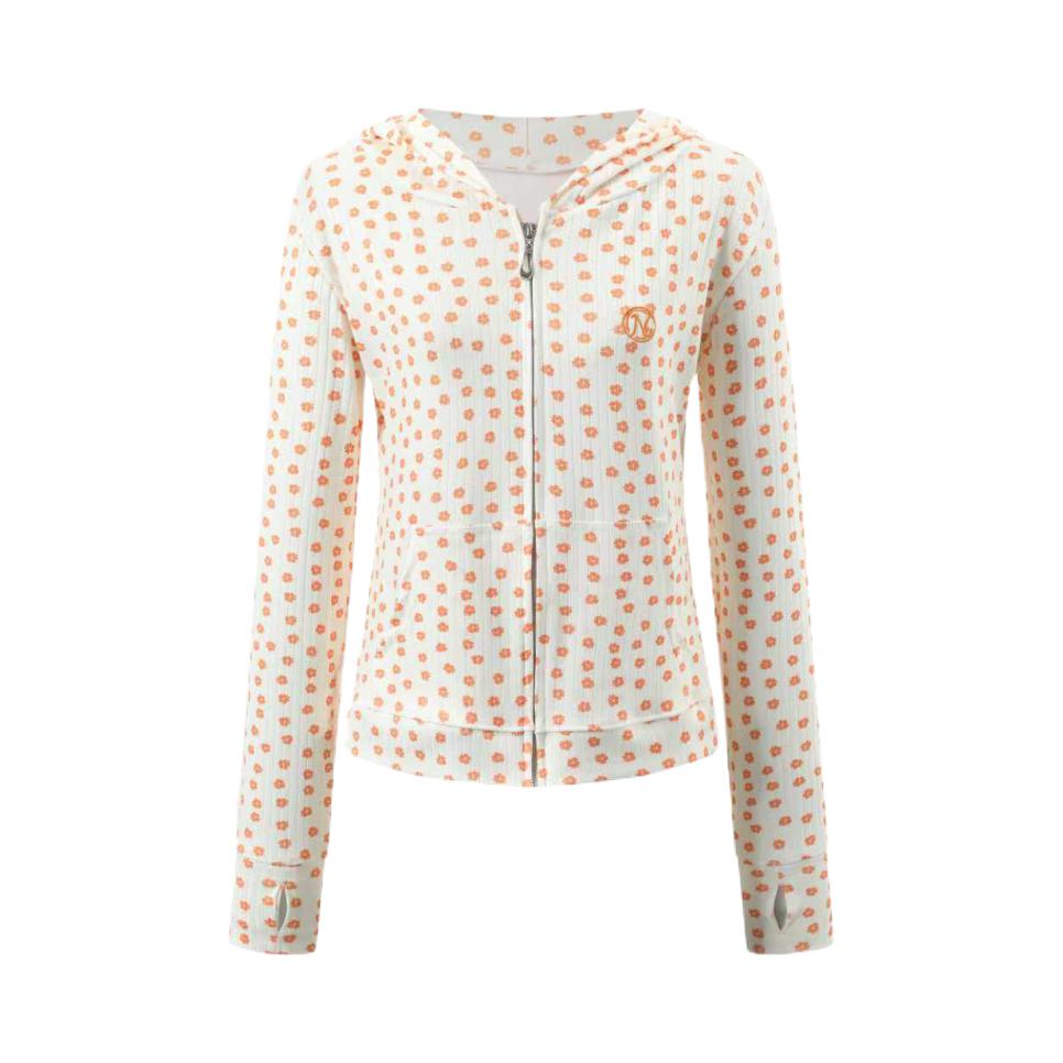 推荐商品：INSLIISA 拉链修身透气长袖防晒衣 女装 252107 白