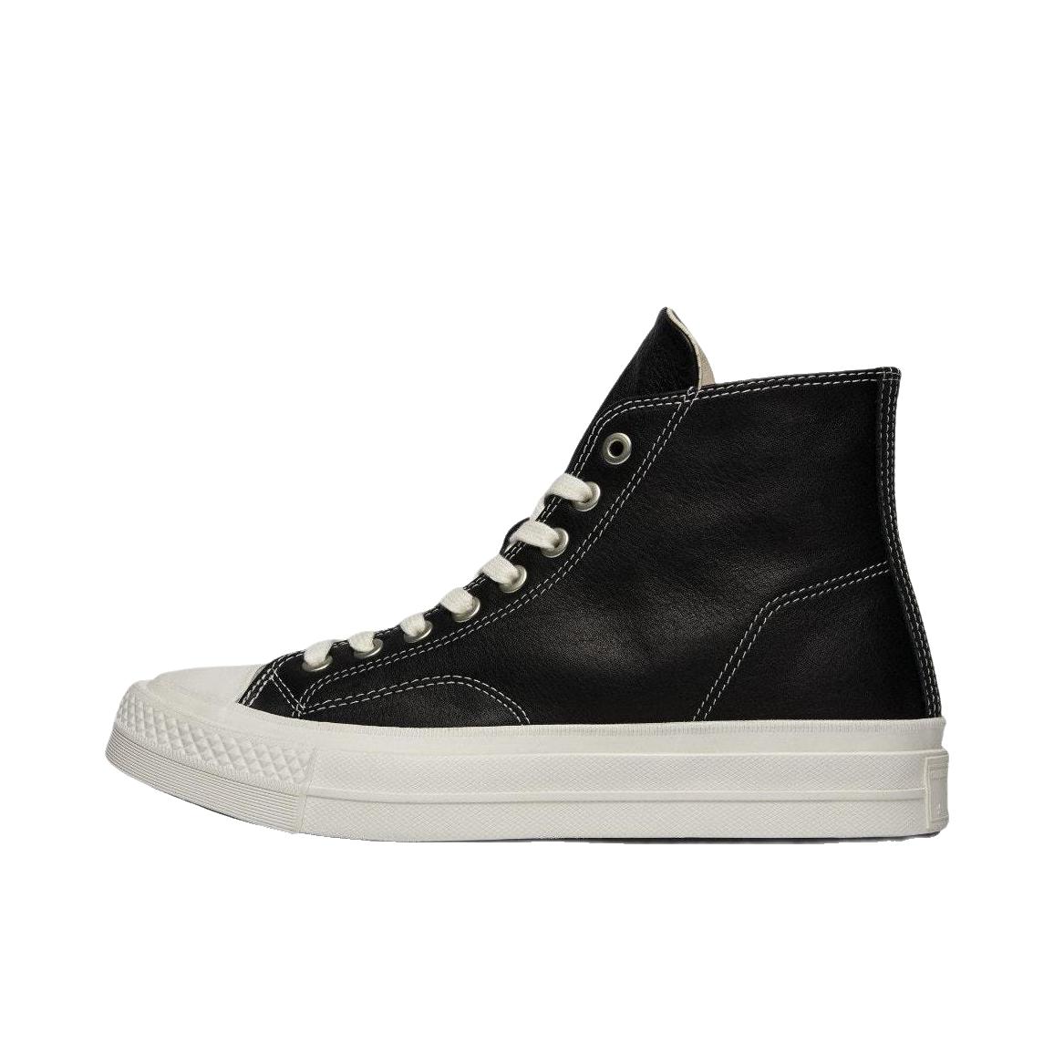 推荐商品：Converse/匡威 Chuck Taylor All Star first string 板鞋 皮革百搭透气系带 黑色