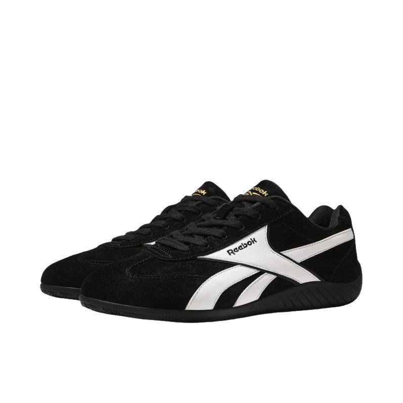 推荐商品：Reebok/锐步 Apex Racer Grid系列 运动休闲鞋 情侣复古风简约百搭 黑色