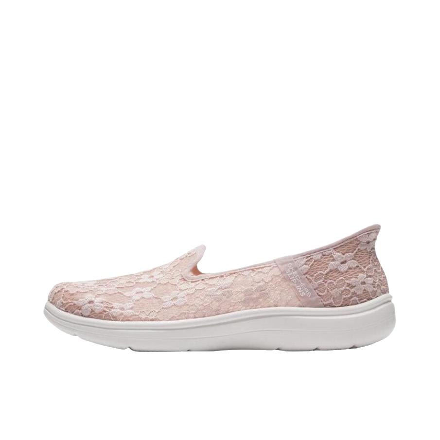 推荐商品：Skechers/斯凯奇 On-The-GO Flex RADIANT 运动休闲鞋 百搭厚底圆头一脚蹬 女款/粉色