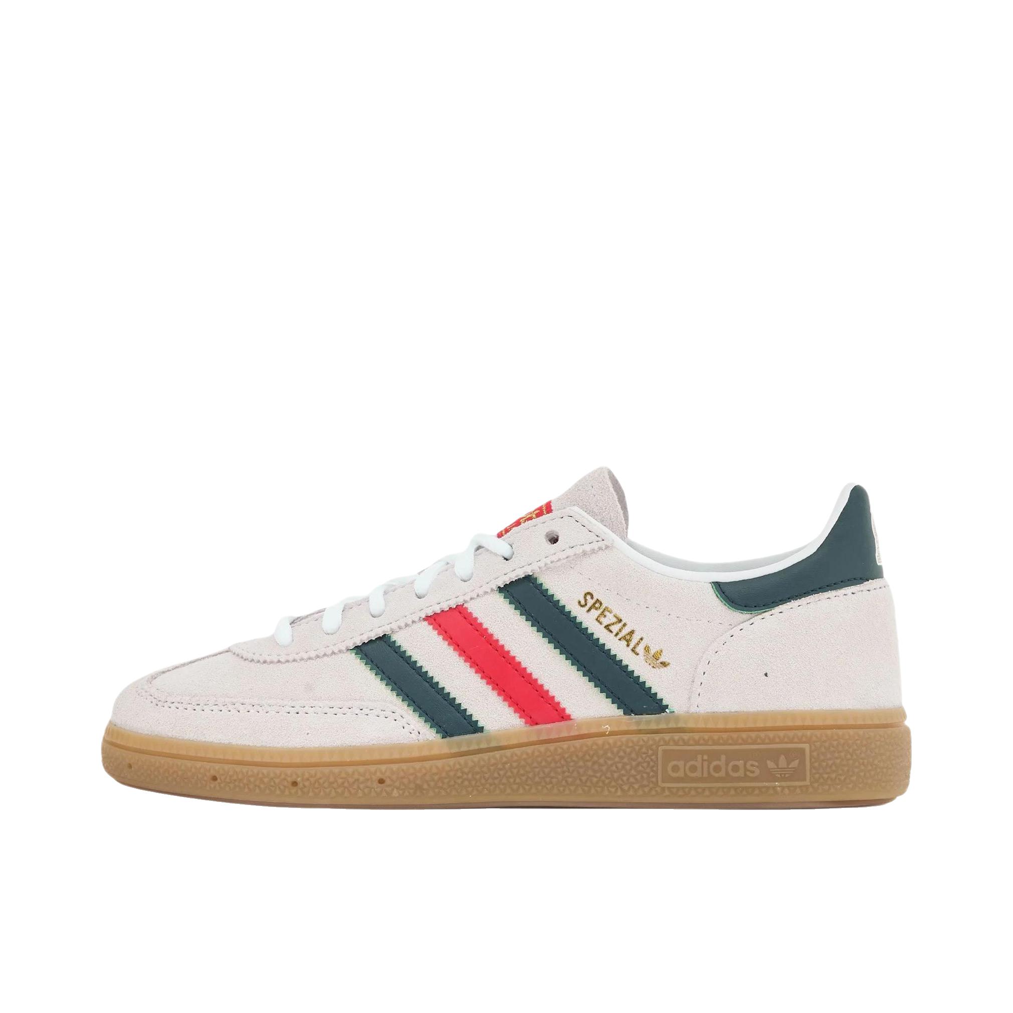 推荐商品：adidas Originals HANDBALL SPEZIAL T头鞋 德训鞋 板鞋 舒适耐磨复古防滑 2026世界杯/墨西哥队/米色