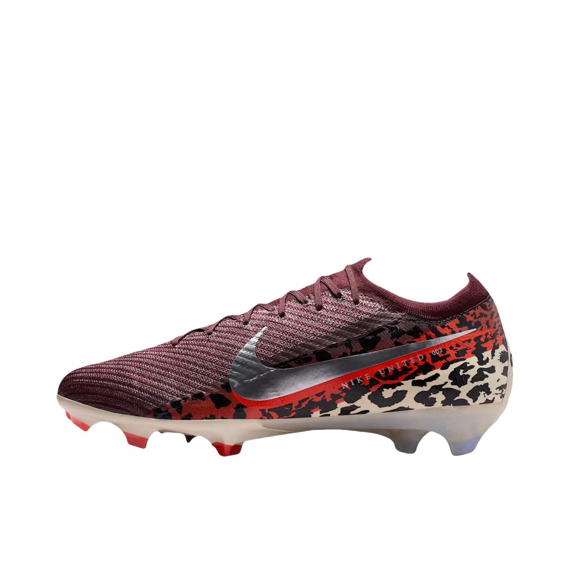 推荐商品：Nike United Vapor 16 Elite FG 足球鞋 百搭系带长钉平跟 酒红色