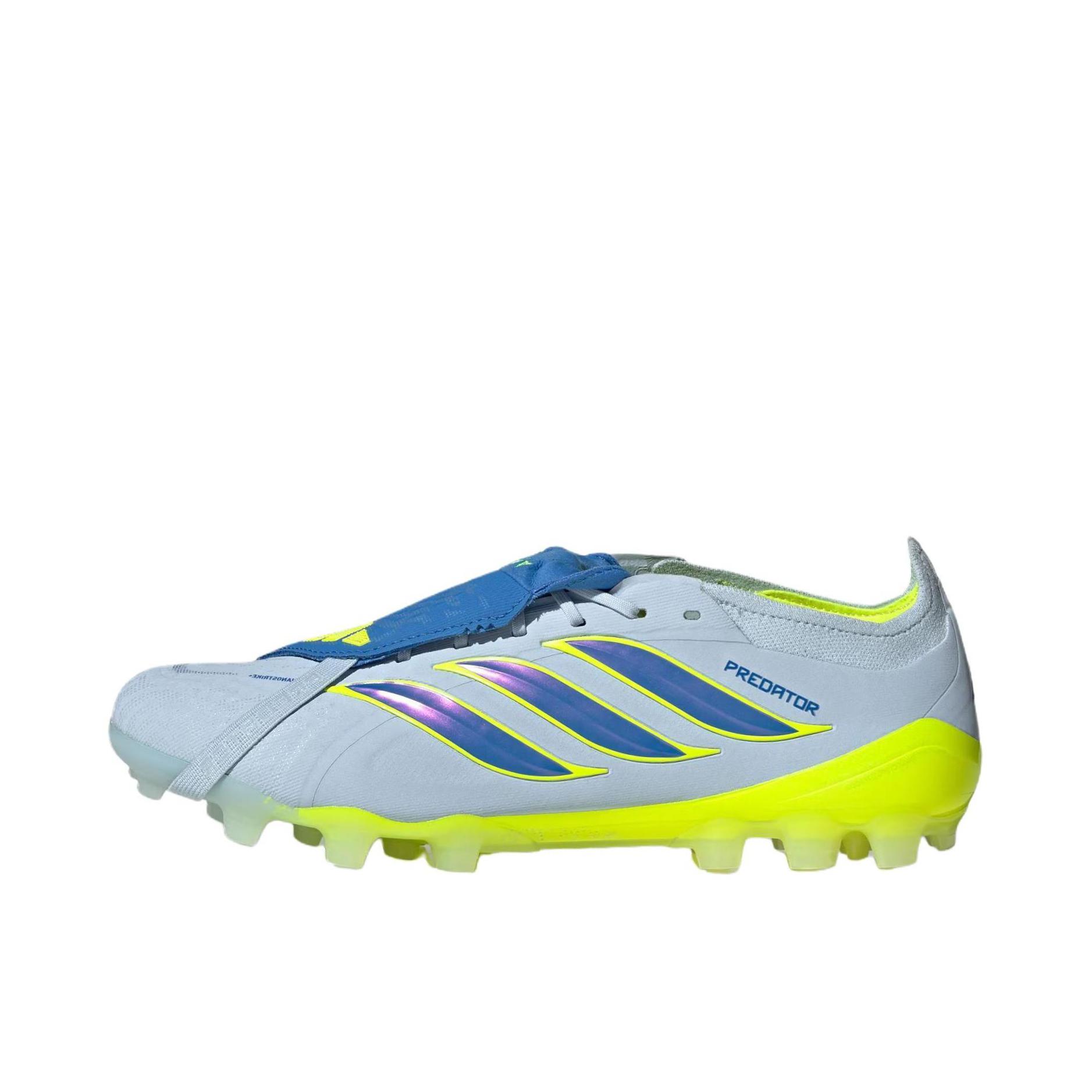 推荐商品：adidas PREDATOR ELITE FT 2G/3G AG 足球鞋 短钉人造草地系带圆头 晶蓝色