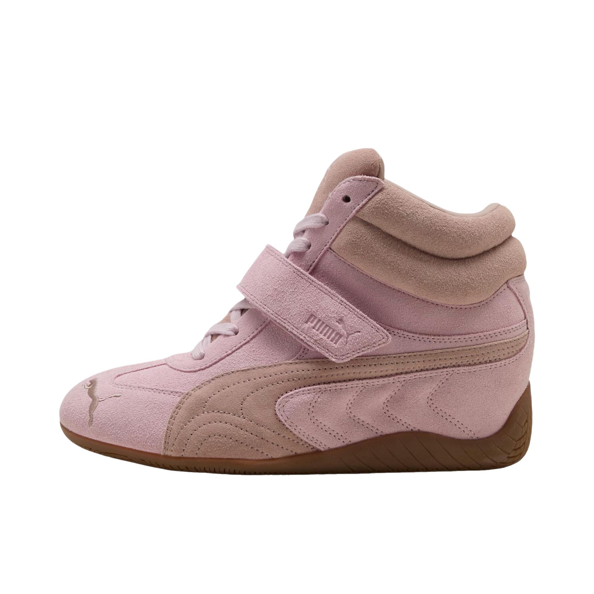 推荐商品：Puma/彪马 speedcat Wedge 运动休闲鞋 圆头魔术贴舒适 淡紫色