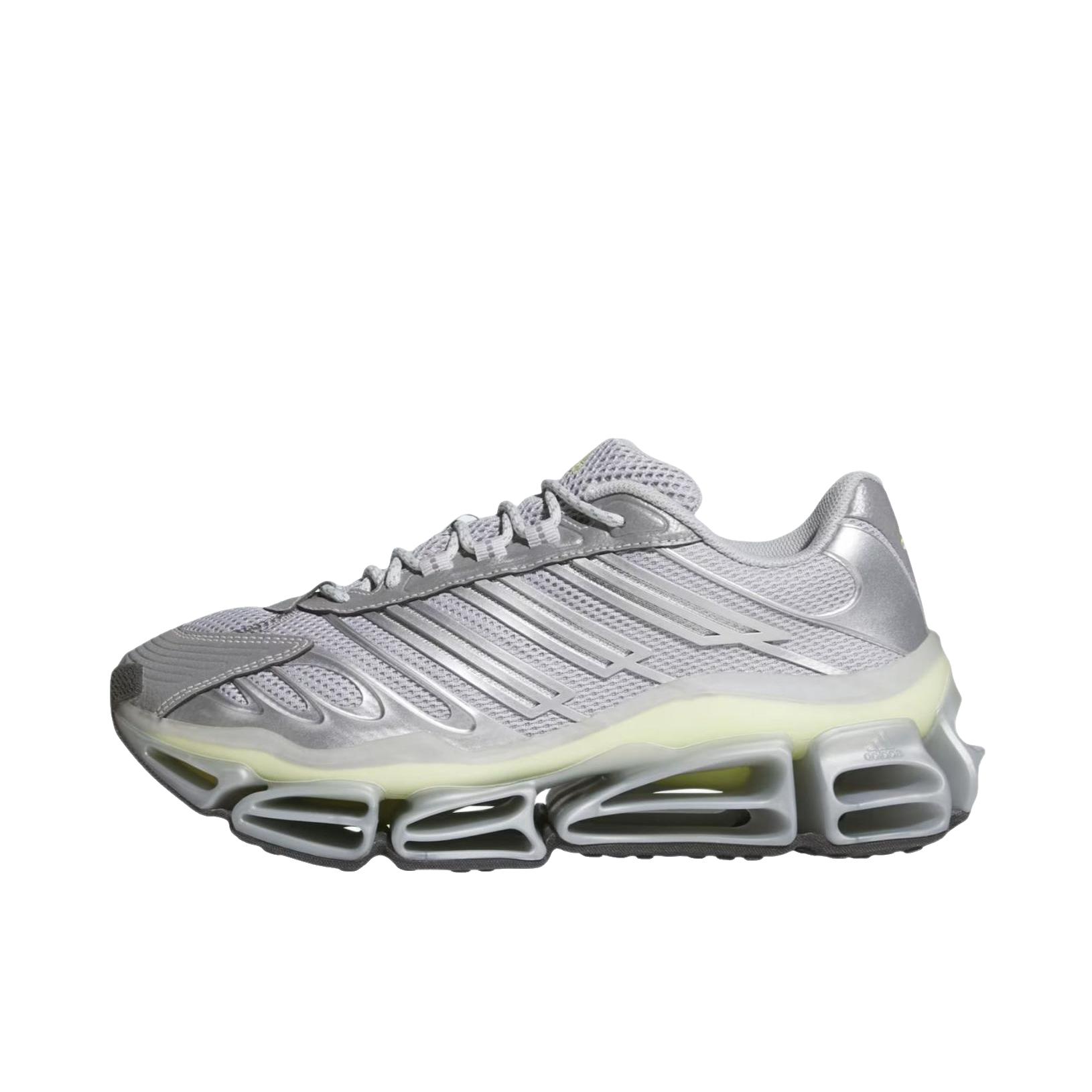 推荐商品：adidas MEGARIDE AG 跑鞋 防滑耐磨时尚休闲 银色
