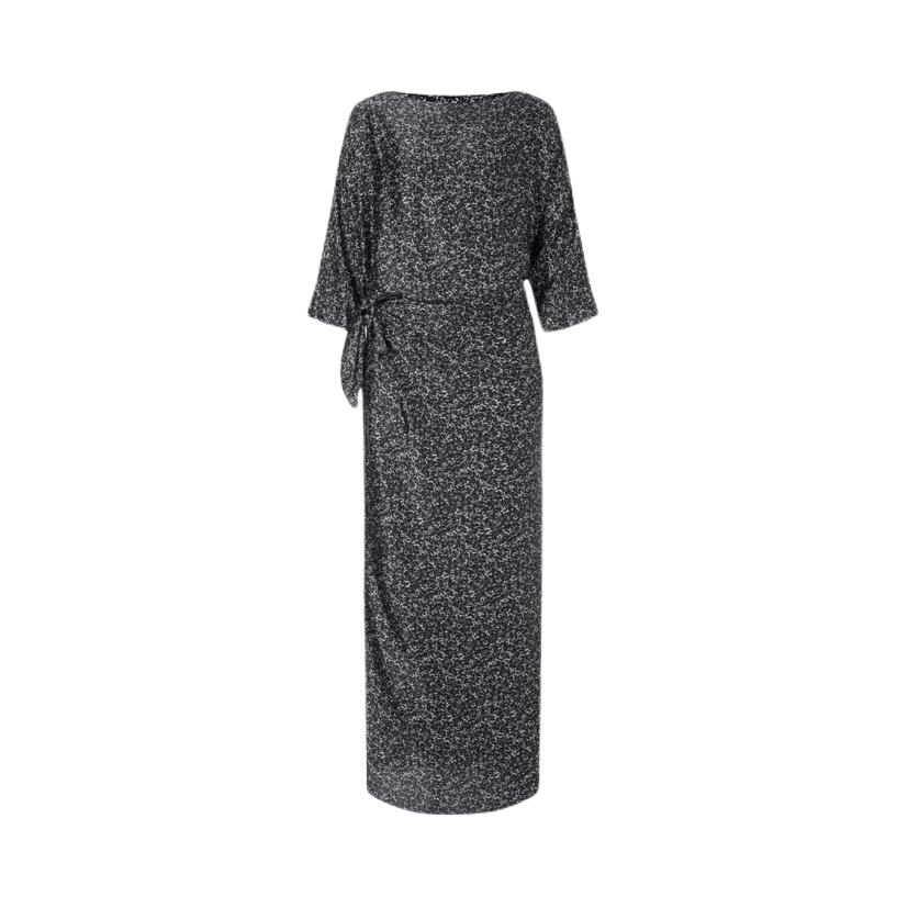 推荐商品：Marisfrolg 新中式围裹式桑蚕丝连衣裙 女装 AAFZ21016 花