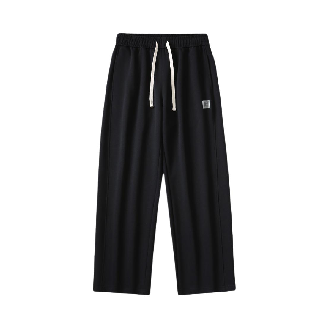 推荐商品：7 For All Mankind 系带垂感柔软亲肤微弹运动长裤 S7F1DD05801 黑/薄款