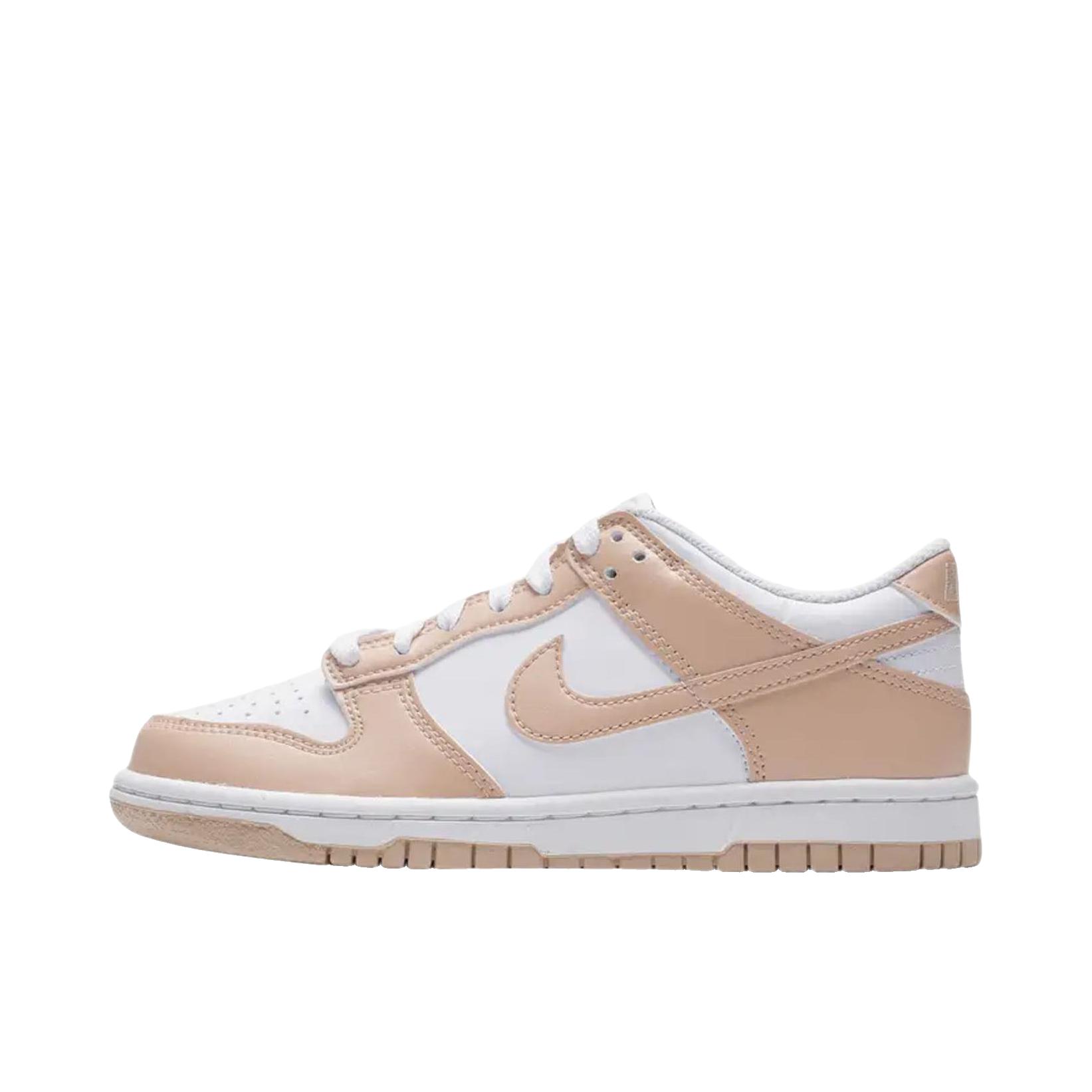 推荐商品：Nike Dunk 板鞋 经典复古百搭 大童/白色