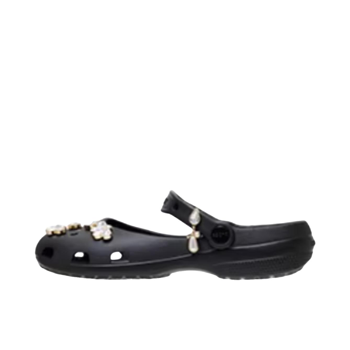 推荐商品：Crocs/卡骆驰 凉鞋 休闲日常青年芭蕾鞋 214282 女款/黑色
