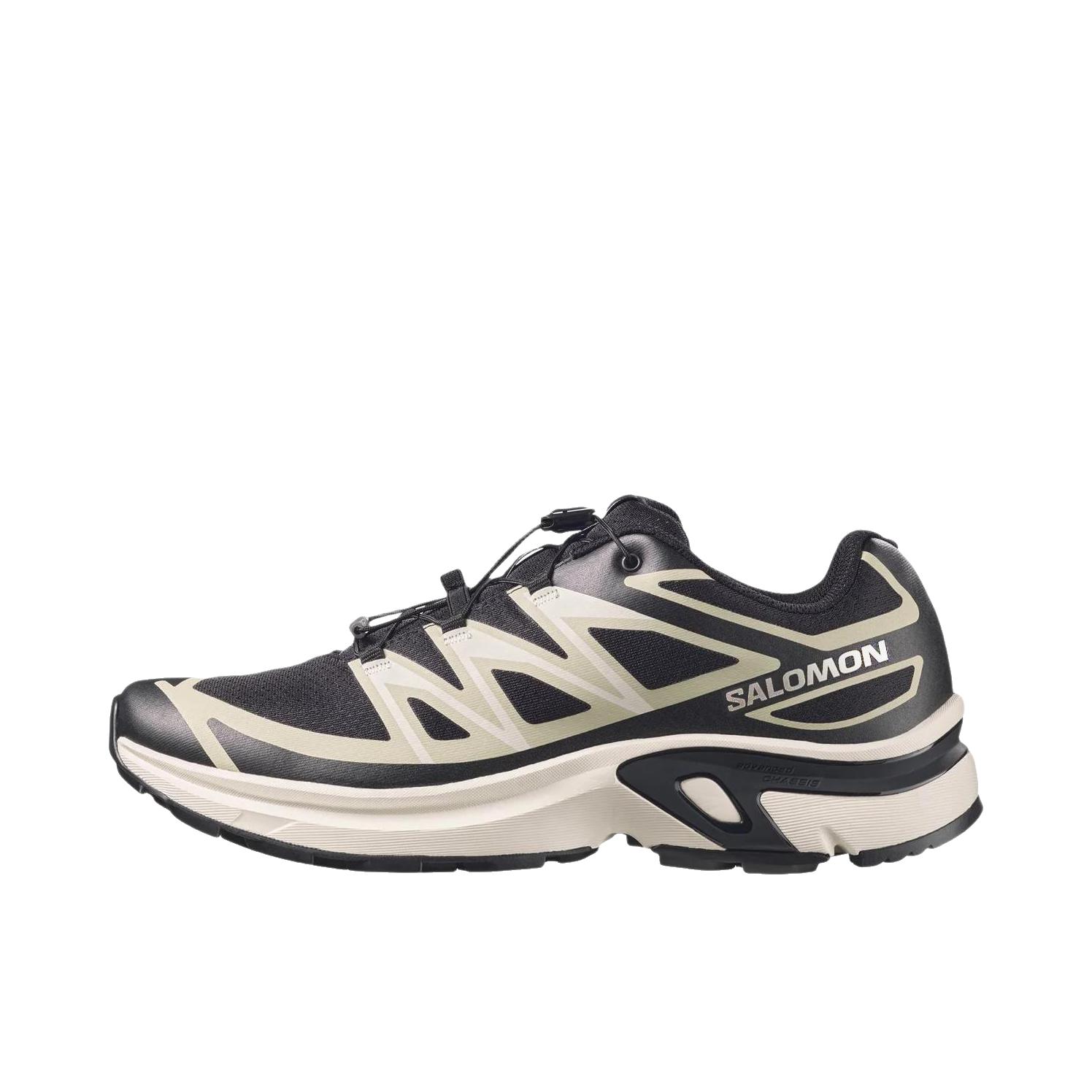 推荐商品：Salomon/萨洛蒙 XT EVR 柔软 防滑 低帮 平跟 运动休闲鞋 黑色/米色
