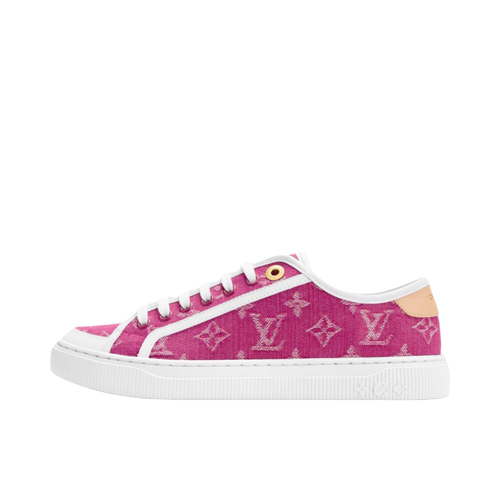 推荐商品：Louis Vuitton/路易威登 Lagoon 运动休闲鞋 舒适防滑耐磨轻便 女款/粉色/白色