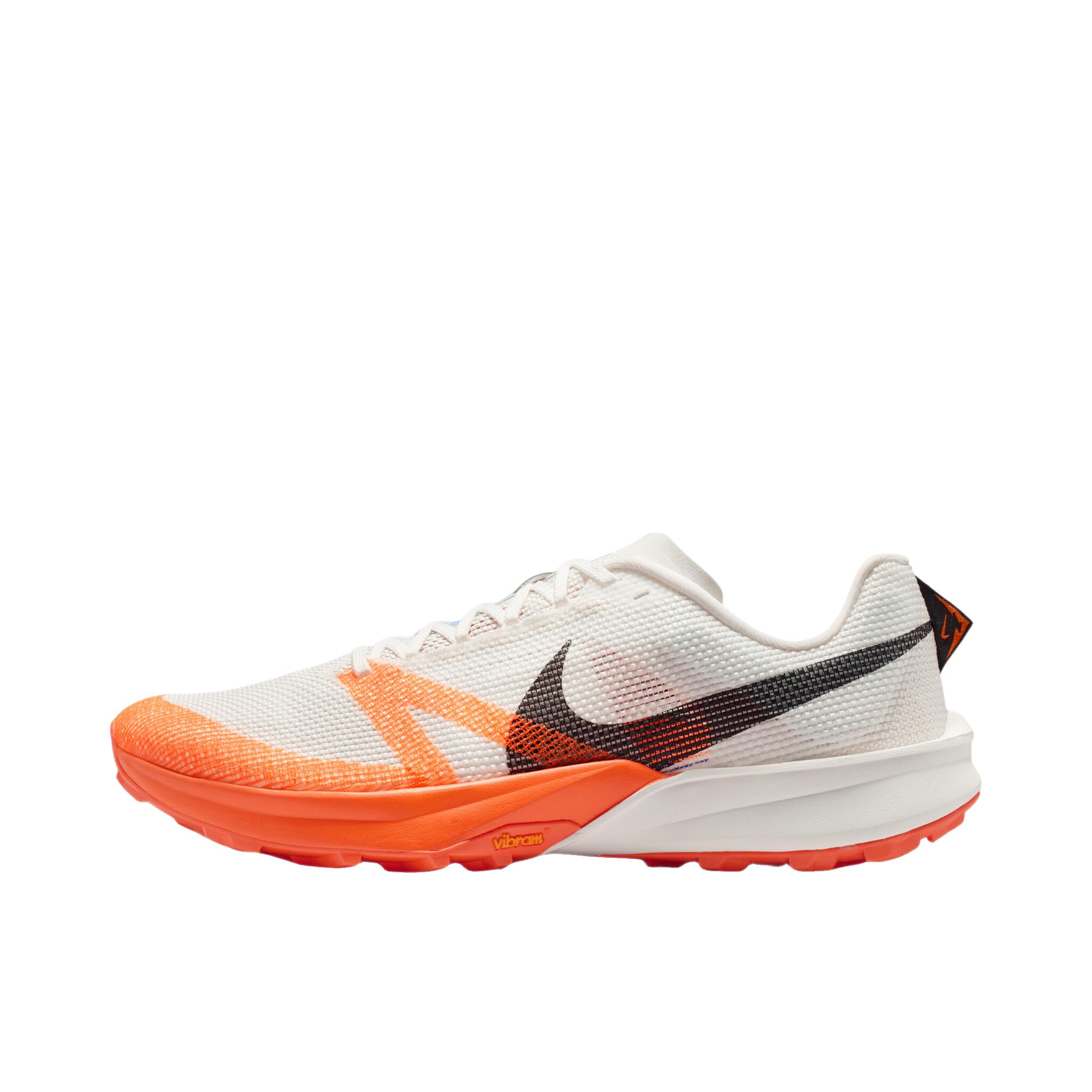推荐商品：Nike TERRA KIGER 10 跑鞋 柔软防滑耐磨舒适轻便缓震低帮时尚 山峰白/黑色/荷兰橙/醒目橙