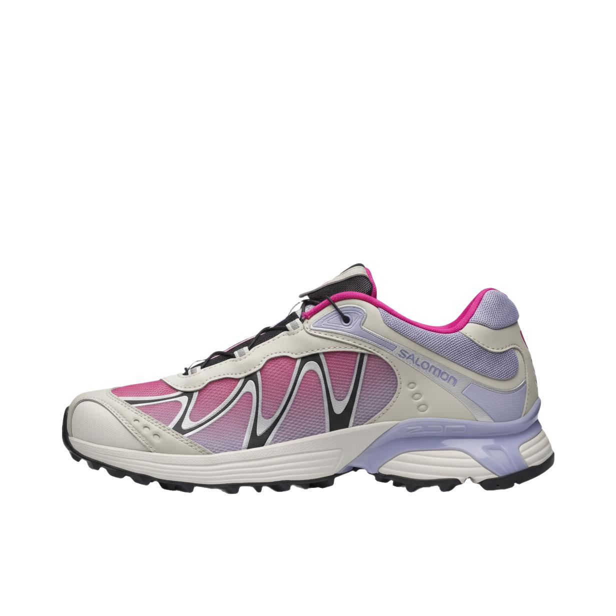 推荐商品：Salomon/萨洛蒙 XT-WHISPER 跑鞋 百搭圆头厚底系带 白色/黑色/粉色