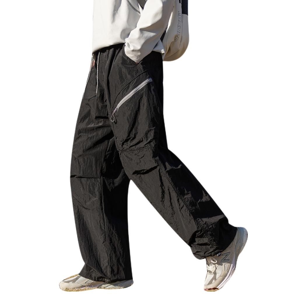 推荐商品：TUIMAO STUDIO 2026SS 透气工装三防机能轻盈冲锋裤 TS-X80771 曜石黑