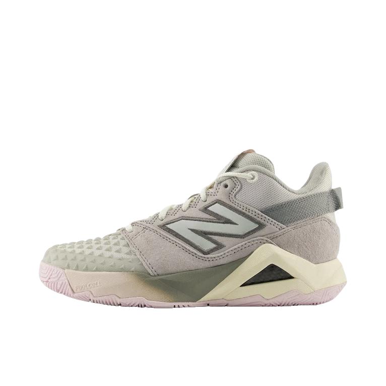 推荐商品：New Balance Coco CG2 防滑 耐磨 中帮 平跟 网球鞋  D宽/灰色 