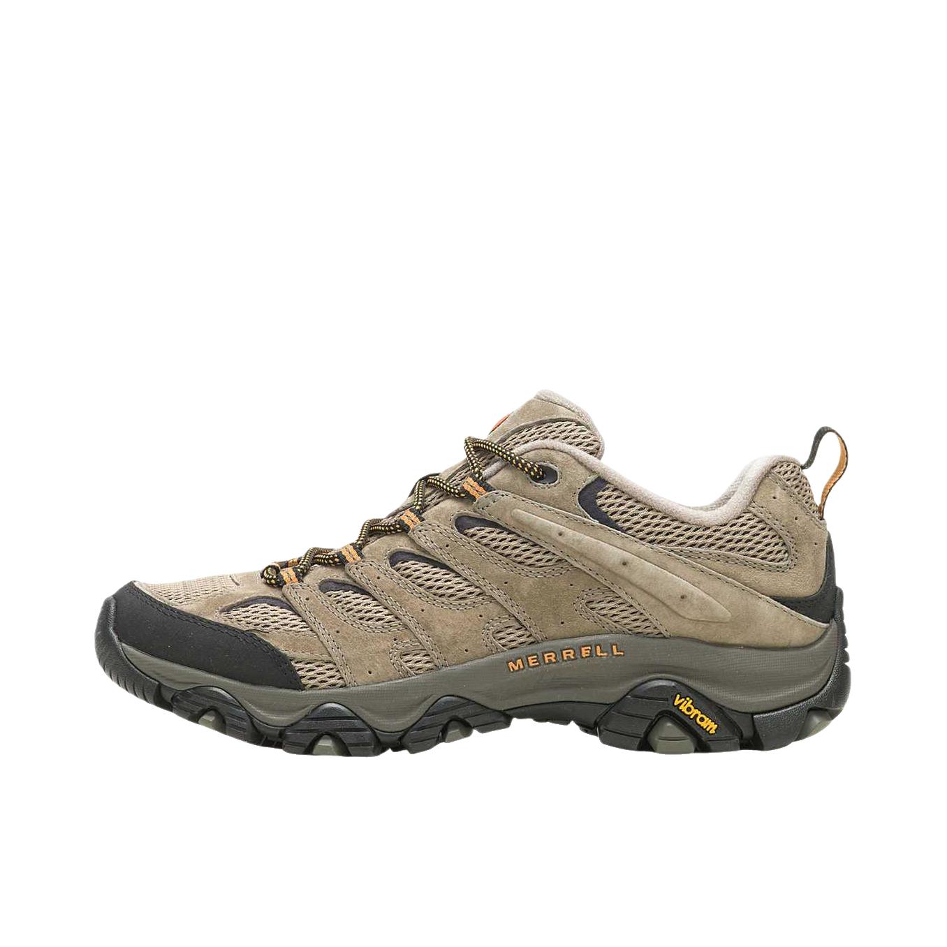推荐商品：Merrell/迈乐 MOAB 3 低帮 登山鞋 户外休闲鞋 织物防滑耐磨透气轻量缓震包裹性抓地 褐色 