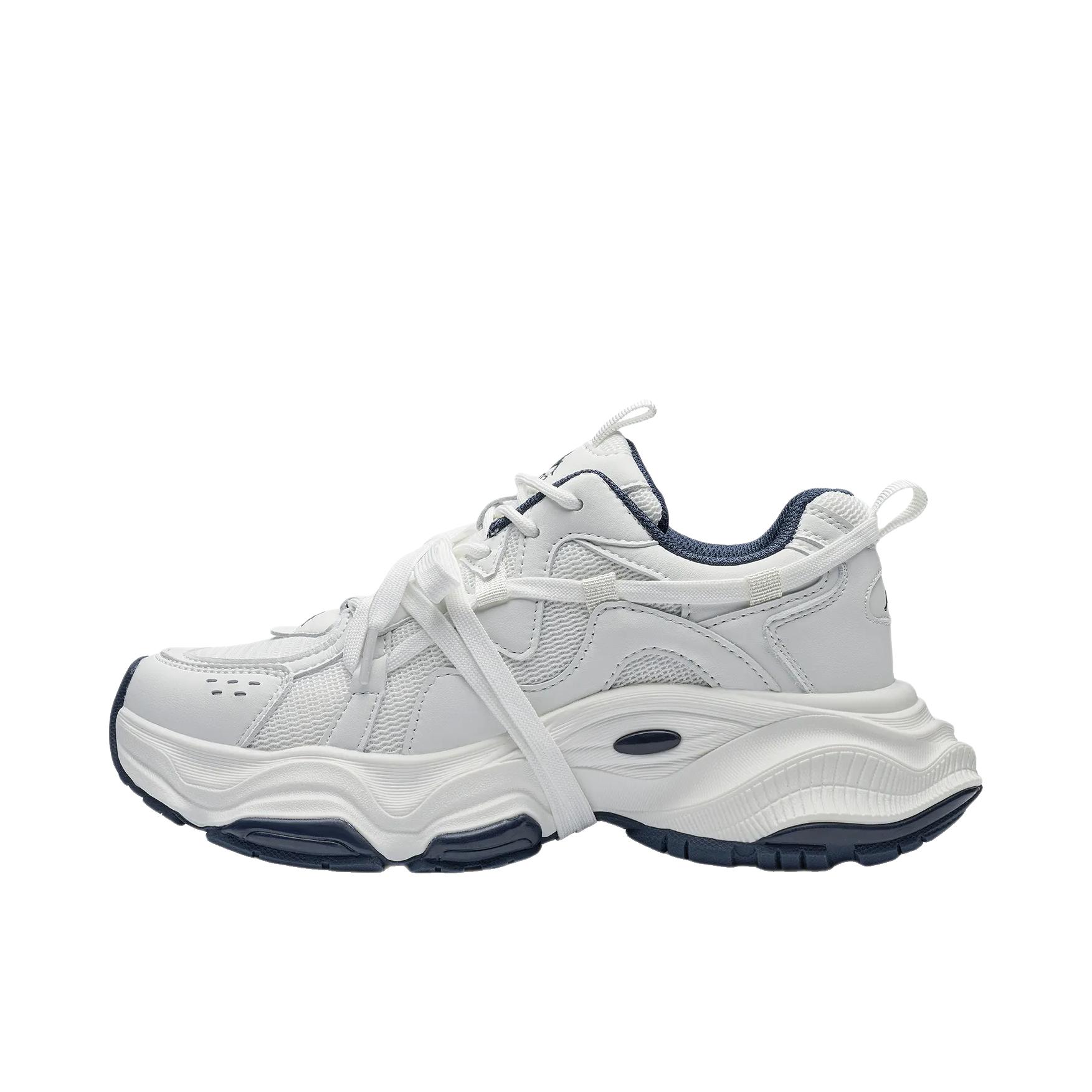 推荐商品：Kappa 老爹鞋 小白鞋 防滑耐磨舒适软底稳定支撑 K0D85MC37CJ 女款/经典白/海昌蓝