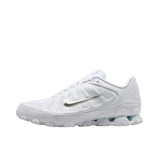 推荐商品：Nike Reax 8 TR 跑鞋 减震防滑耐磨训练抓地回弹贴合圆头 羽白色