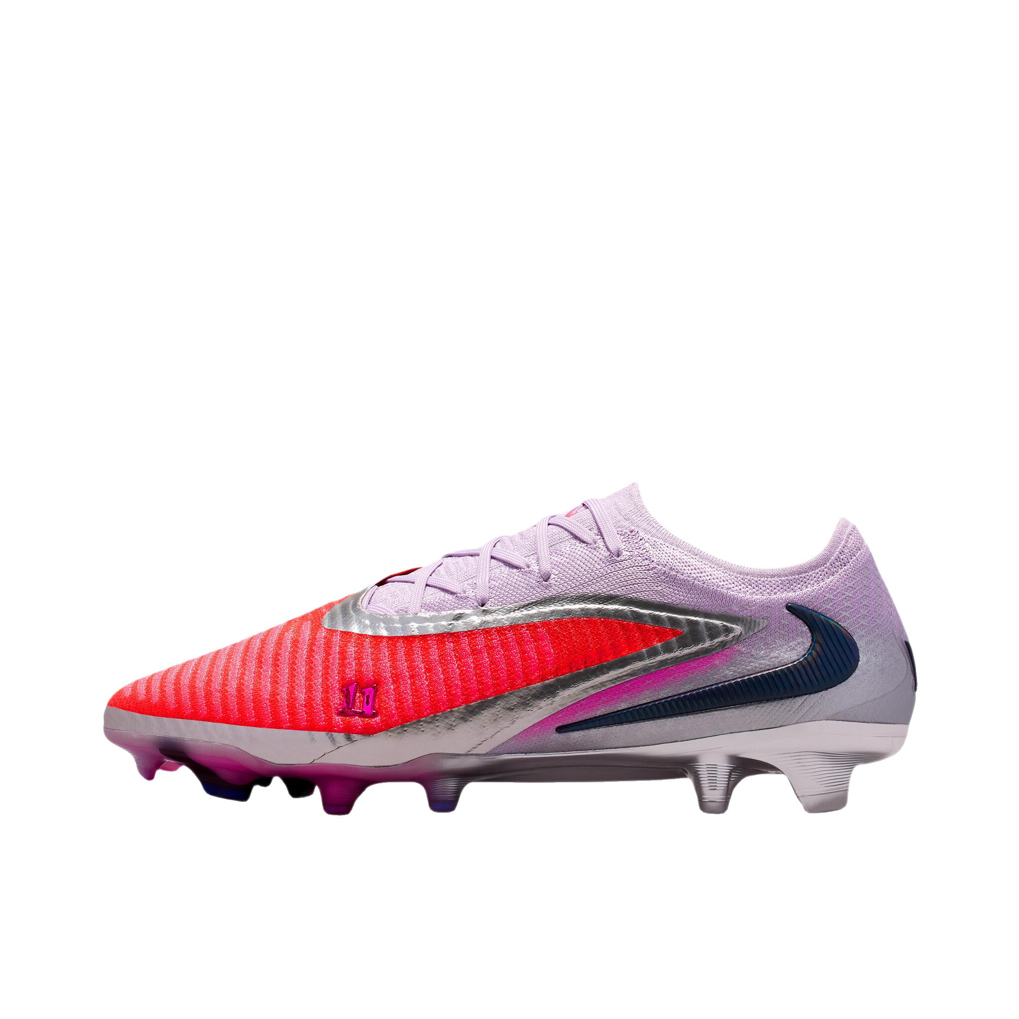 推荐商品：Nike Phantom 6 Elite FG 足球鞋 顶级长钉胶质天然硬质草地耐磨 亮深红/黑色