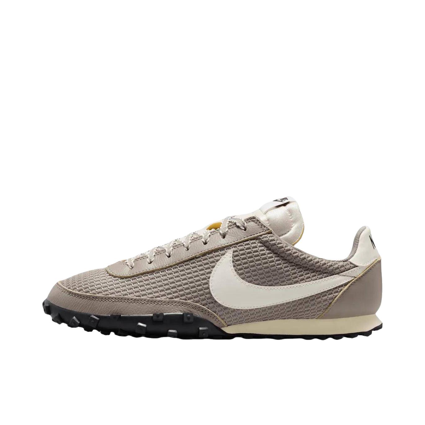 推荐商品：Nike Roshe Waffle Racer 织物 防滑耐磨 低帮 跑鞋 深灰色