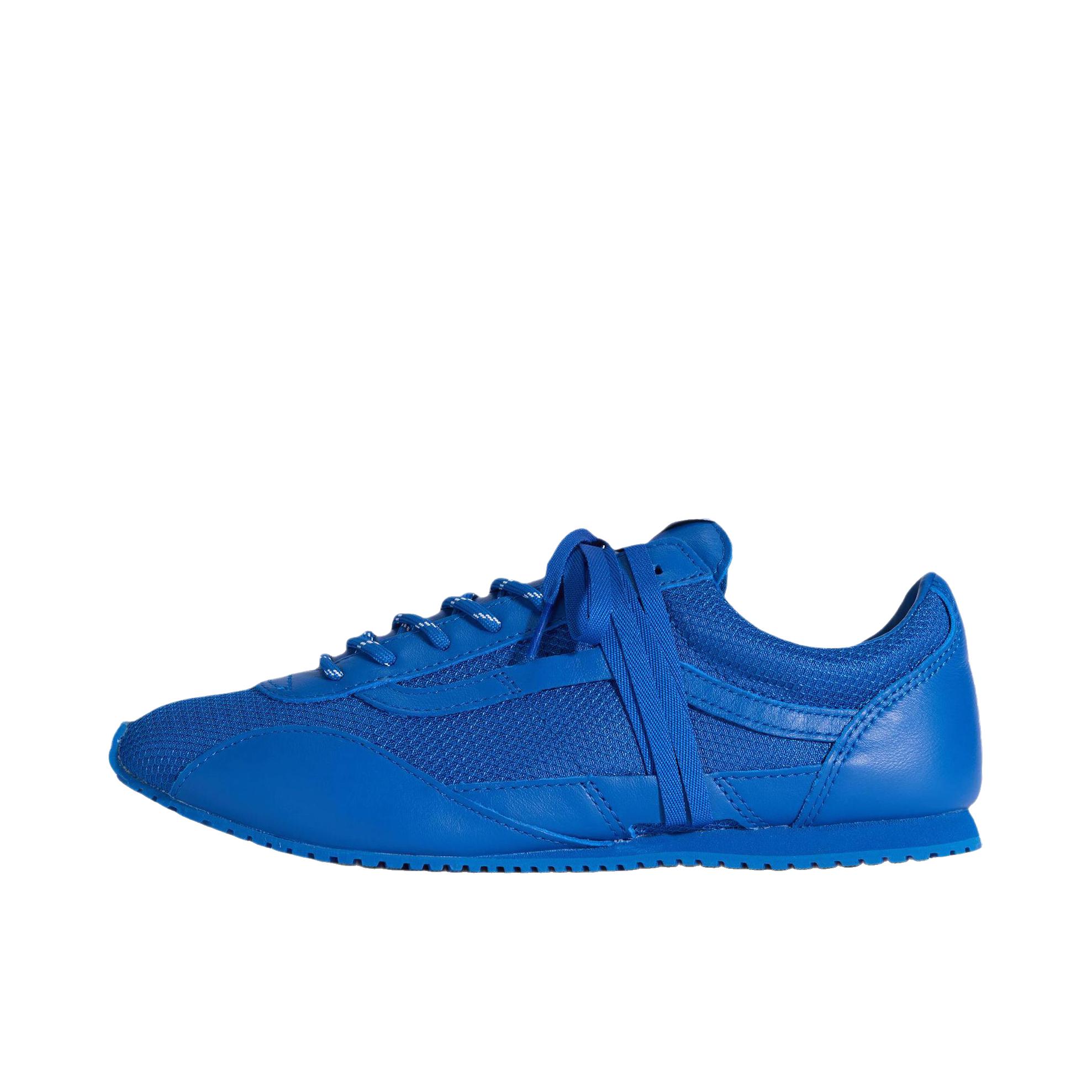 推荐商品：Vans/范斯 Super Lowpro Premium Trainer 运动休闲鞋 薄底圆头平跟防滑 经典蓝 