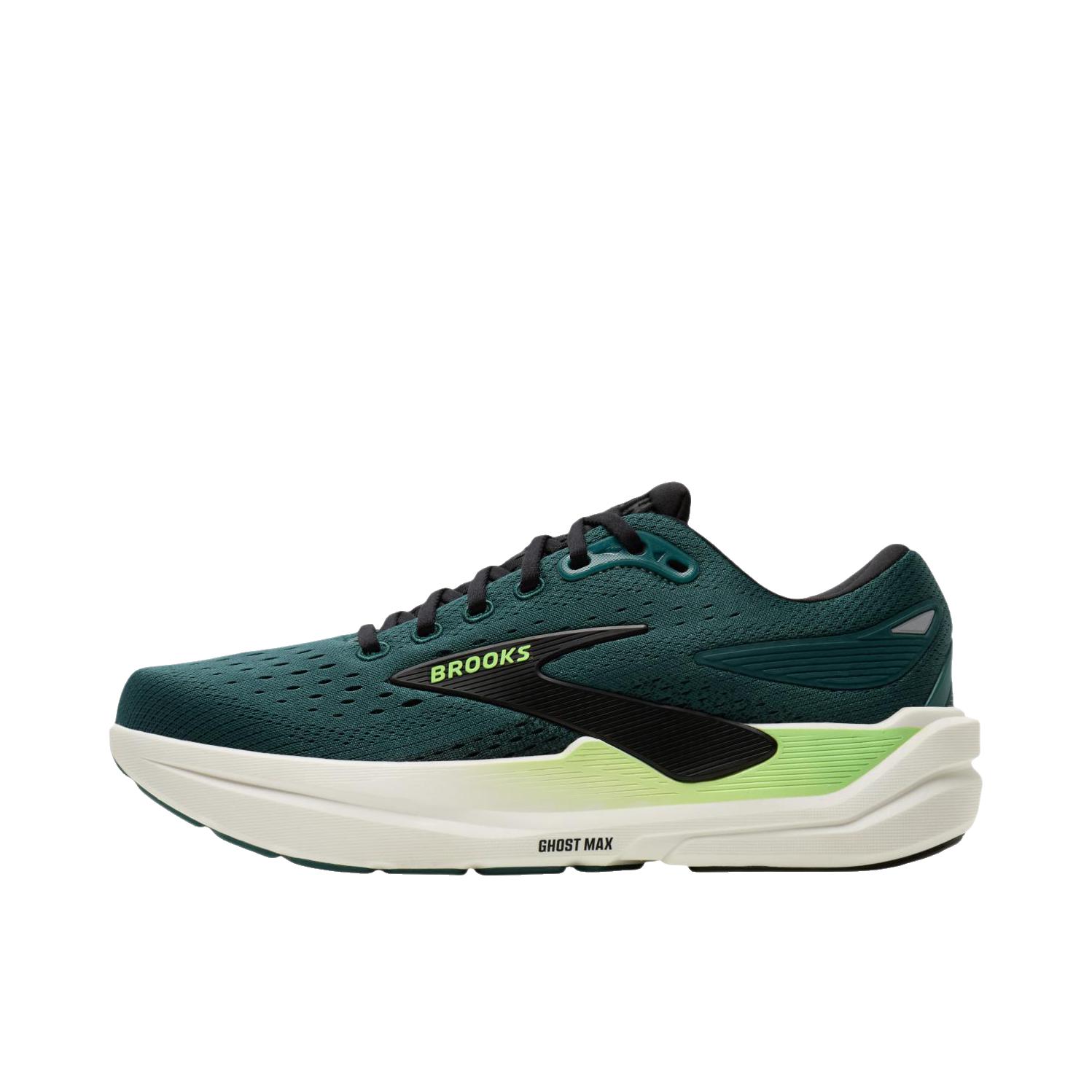 推荐商品：Brooks/布鲁克斯 Ghost 幽灵 Max 3 跑鞋 缓震支撑运动跑步 墨绿色