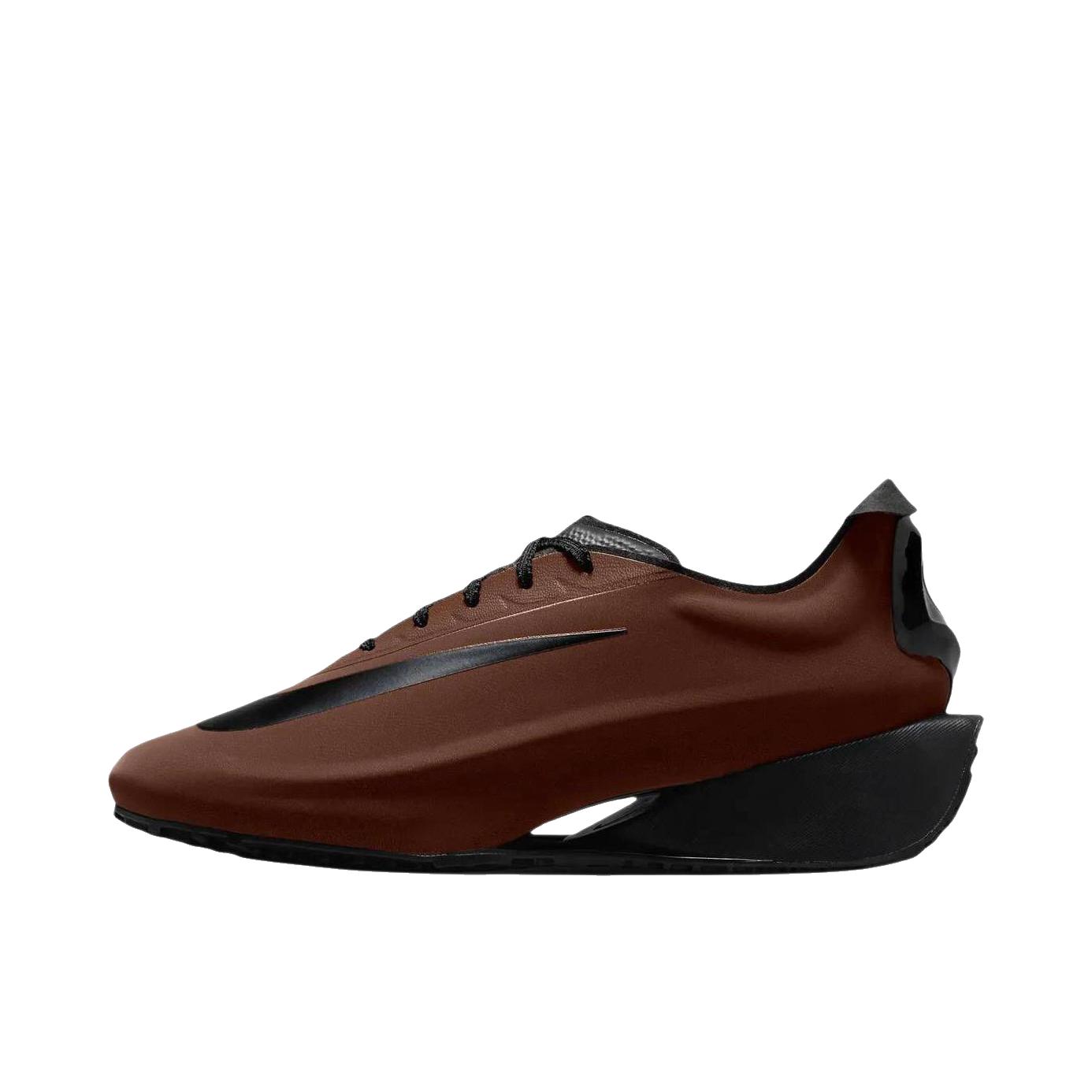 推荐商品：Nike First Sight Noir 跑鞋 系带圆头厚底 棕色/黑色