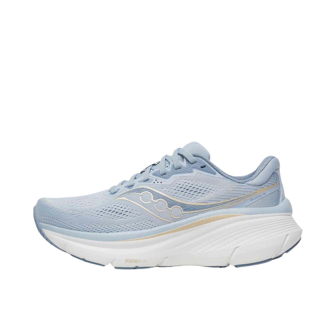 推荐商品：Saucony/索康尼 GUIDE 向导19 跑鞋 慢跑训练稳定缓震轻便 星空色